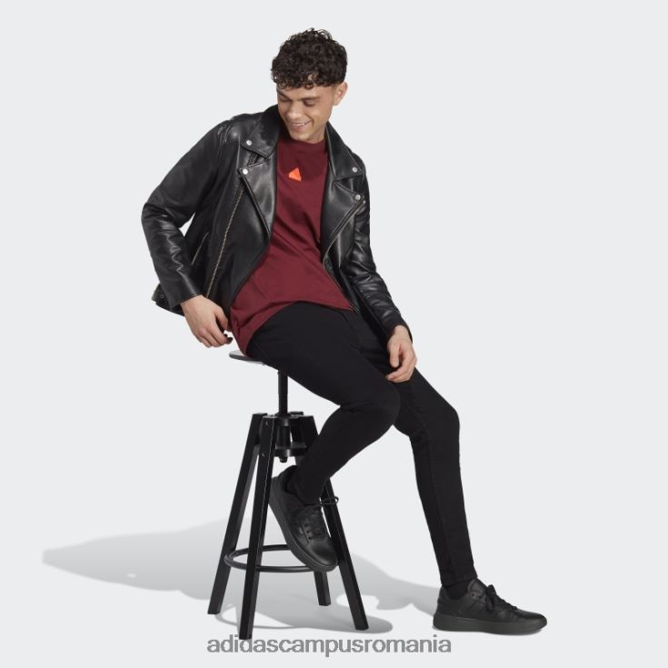 adidas campus romania tricou roșu pentru 4 zile de joc bărbați roșu J266N25764