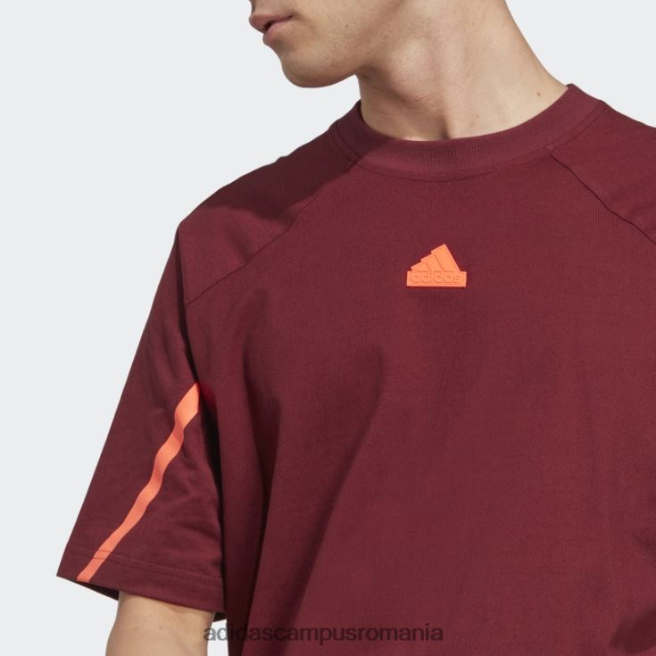 adidas campus romania tricou roșu pentru 4 zile de joc bărbați roșu J266N25764