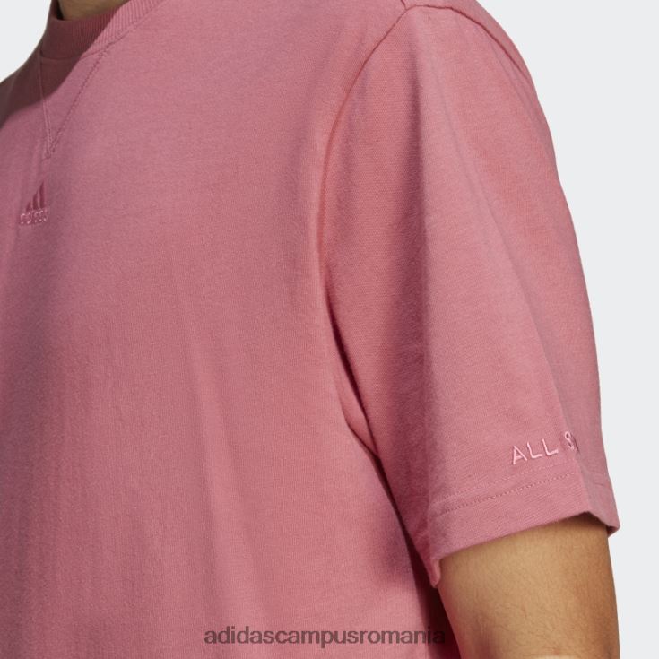 adidas campus romania tricou roz all szn bărbați roz J266N25620