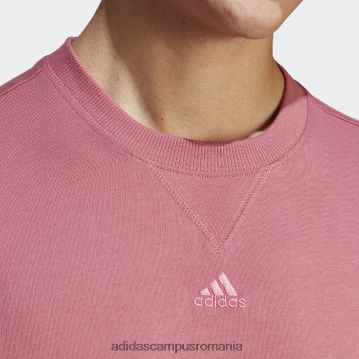 adidas campus romania tricou roz all szn bărbați roz J266N25620
