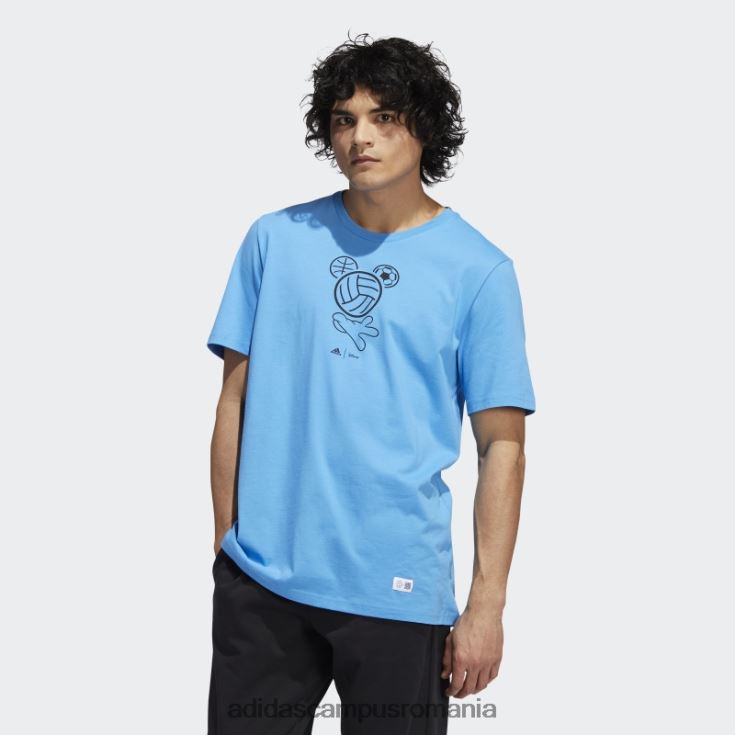 adidas campus romania tricou sport disney albastru bărbați albastru J266N215245
