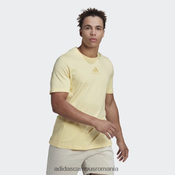 adidas campus romania tricou studio lounge galben bărbați galben J266N25456