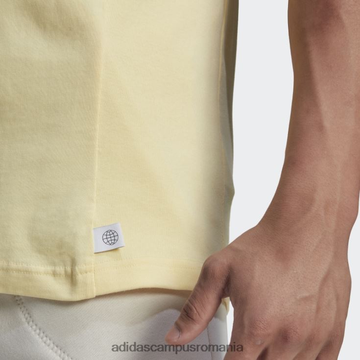 adidas campus romania tricou studio lounge galben bărbați galben J266N25456