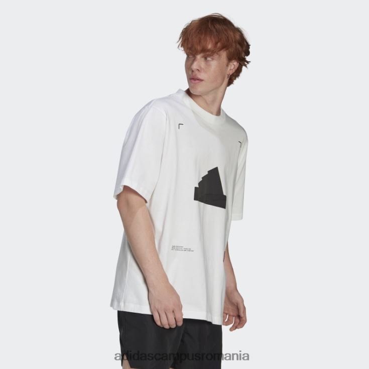 adidas campus romania tricou supradimensionat alb adidas bărbați alb J266N215030