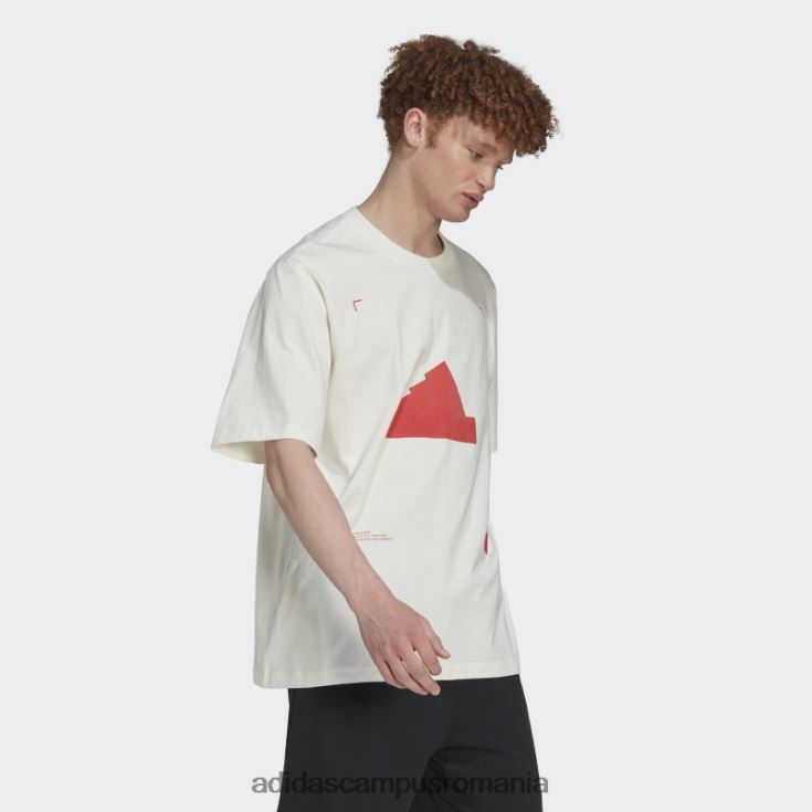 adidas campus romania tricou supradimensionat fashion alb bărbați alb J266N27086