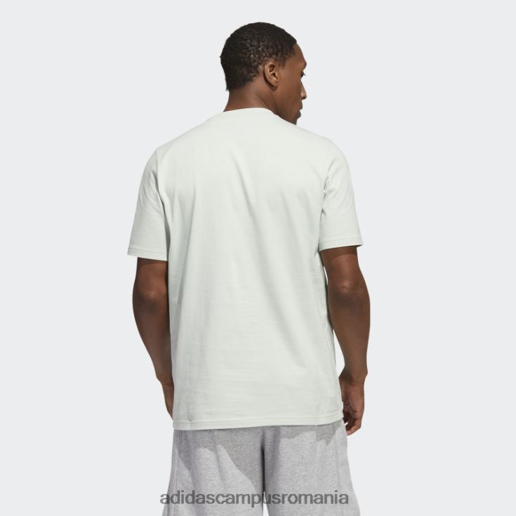 adidas campus romania tricou verde dinamic sport cu buzunar grafic bărbați verde J266N25255