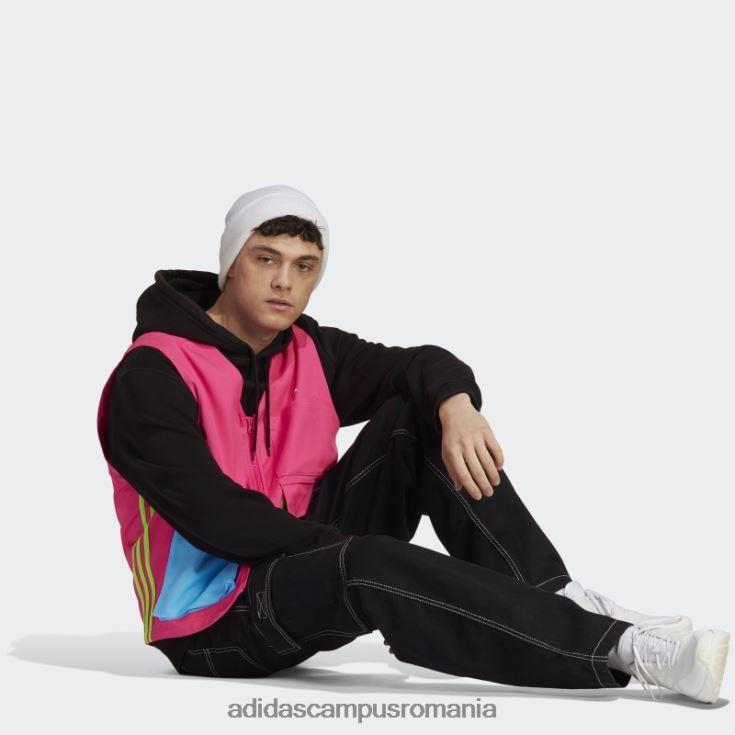 adidas campus romania vesta utilitare kidcore roz soc fierbinte bărbați roz șoc J266N25139