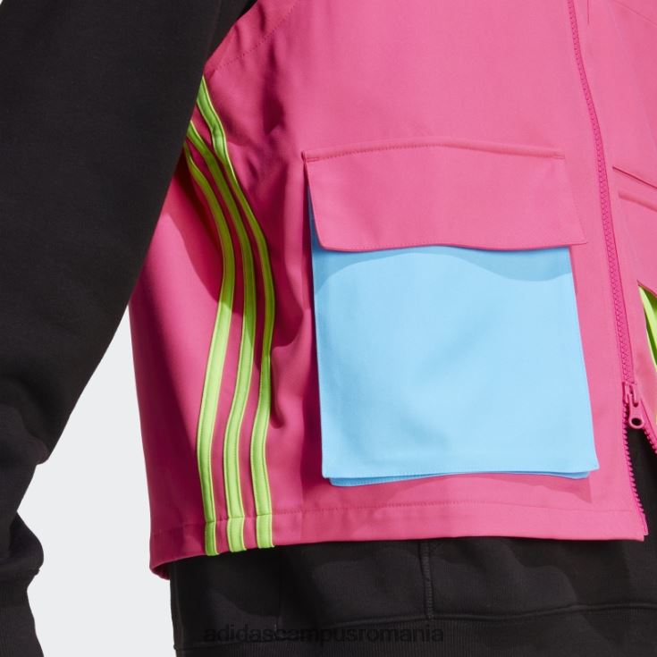 adidas campus romania vesta utilitare kidcore roz soc fierbinte bărbați roz șoc J266N25139