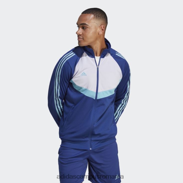 adidas campus romania victory blue tiro track top bărbați albastru victorie J266N213733