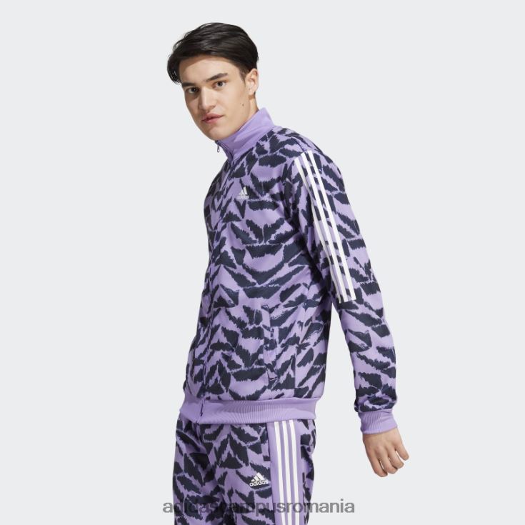 adidas campus romania violet tiro costum-up trening top adidas bărbați violet J266N213539