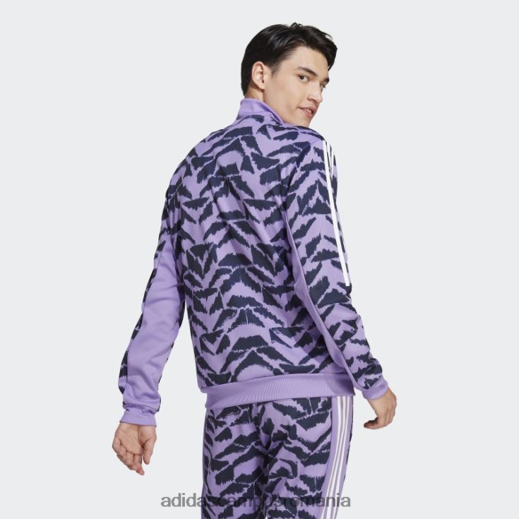 adidas campus romania violet tiro costum-up trening top adidas bărbați violet J266N213539