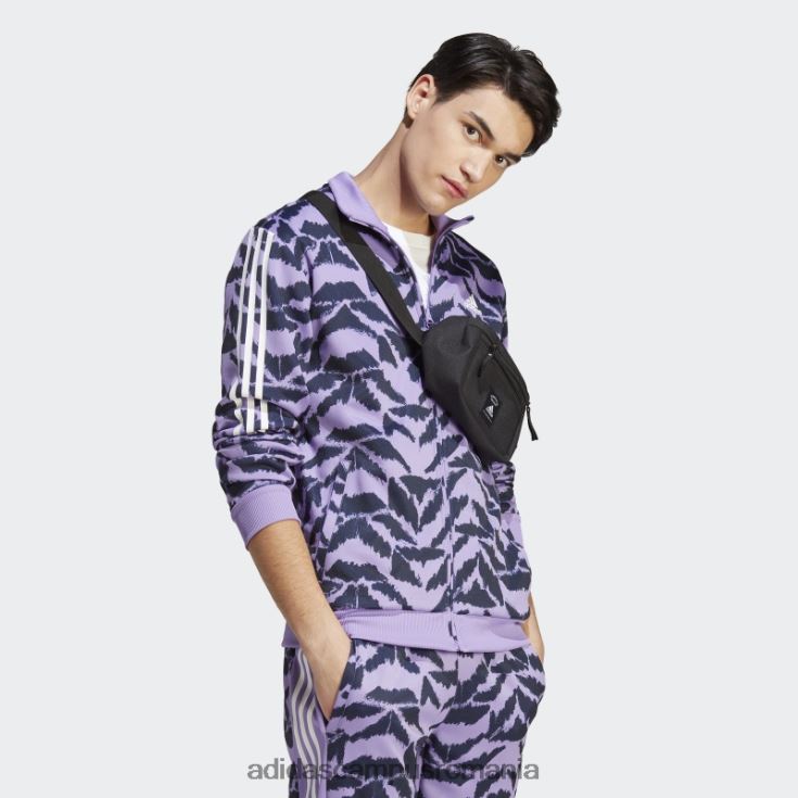adidas campus romania violet tiro costum-up trening top adidas bărbați violet J266N213539