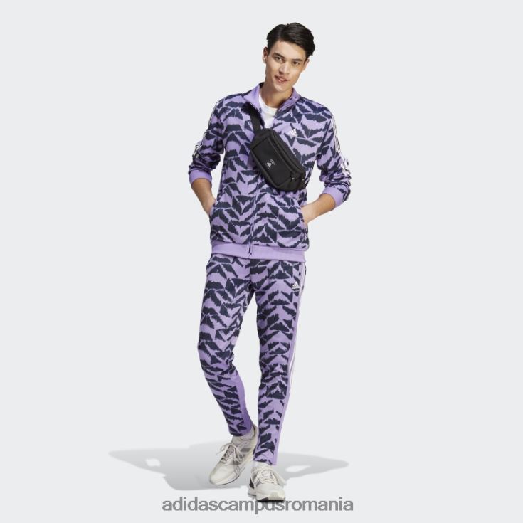 adidas campus romania violet tiro costum-up trening top adidas bărbați violet J266N213539