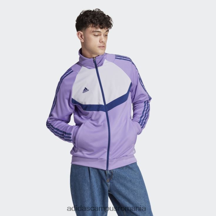 adidas campus romania violet tiro track top bărbați violet J266N213426