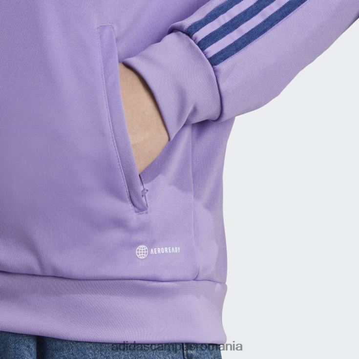 adidas campus romania violet tiro track top bărbați violet J266N213426