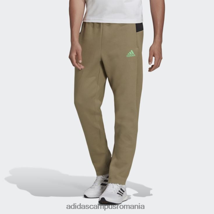 adidas campus romania z.n.e. pantaloni de trening sport orbita verde fierbinte bărbați orbita verde J266N214676