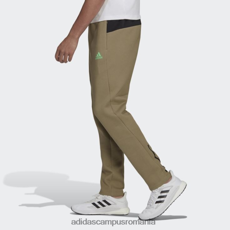 adidas campus romania z.n.e. pantaloni de trening sport orbita verde fierbinte bărbați orbita verde J266N214676