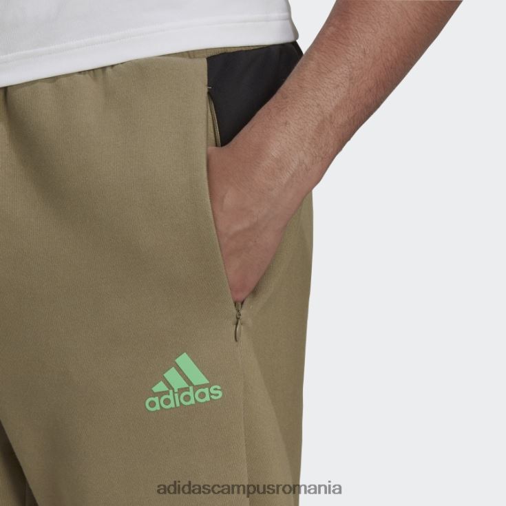 adidas campus romania z.n.e. pantaloni de trening sport orbita verde fierbinte bărbați orbita verde J266N214676