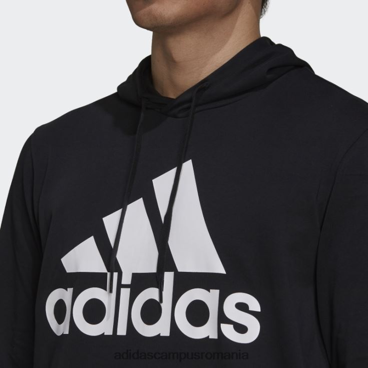 adidas campus romania hanorac cu logo essentials negru adidas bărbați alb negru J266N25400
