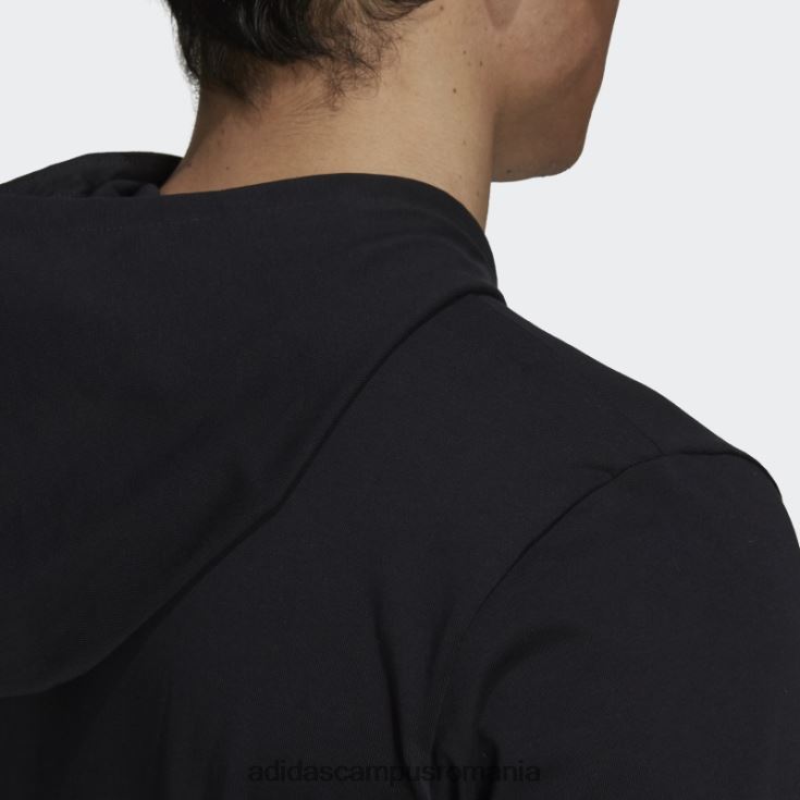 adidas campus romania hanorac cu logo essentials negru adidas bărbați alb negru J266N25400