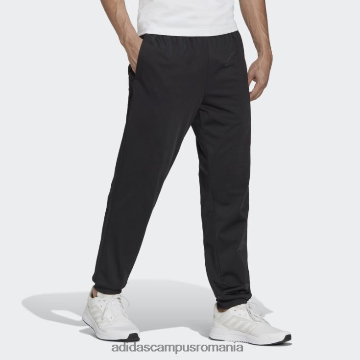 adidas campus romania pantaloni de antrenament conici, cu trei dungi, pentru încălzire bărbați negru J266N25470