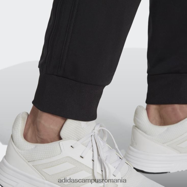 adidas campus romania pantaloni de antrenament conici, cu trei dungi, pentru încălzire bărbați negru J266N25470
