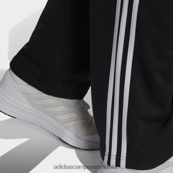 adidas campus romania pantaloni de sport cu 3 dungi albi pentru încălzire cu tivul deschis primegreen essentials bărbați alb negru J266N26418