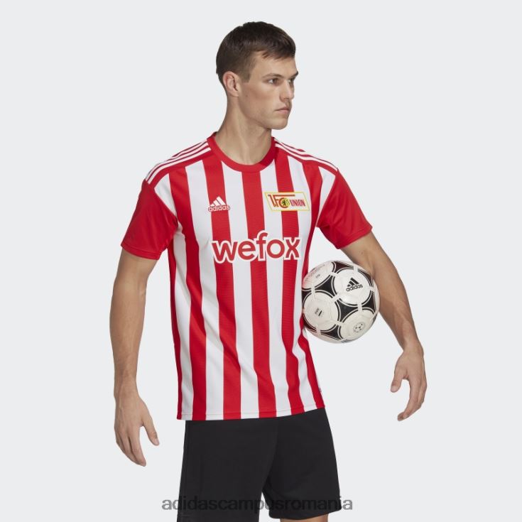 adidas campus romania 1. fc union berlin tricou acasă 22/23 roșu bărbați roșu J266N213586