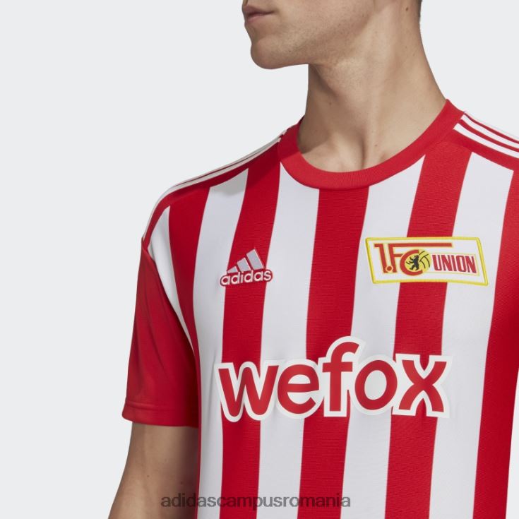 adidas campus romania 1. fc union berlin tricou acasă 22/23 roșu bărbați roșu J266N213586