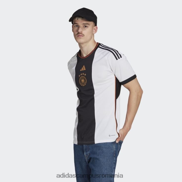 adidas campus romania Germania 22 home tricou alb fashion bărbați alb J266N26600