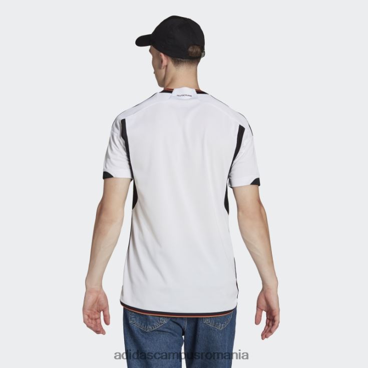 adidas campus romania Germania 22 home tricou alb fashion bărbați alb J266N26600