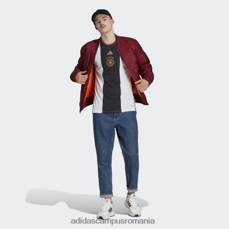 adidas campus romania Germania 22 home tricou alb fashion bărbați alb J266N26600
