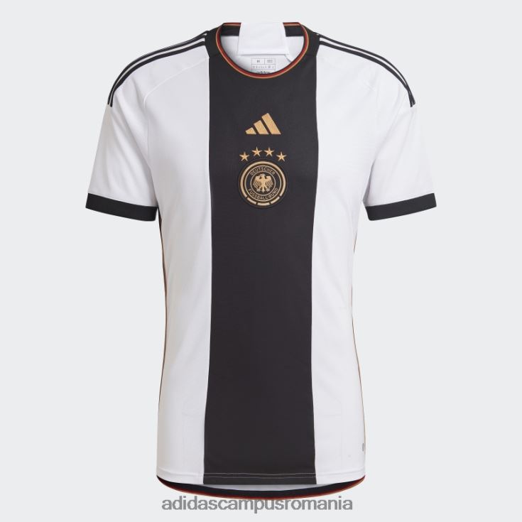 adidas campus romania Germania 22 home tricou alb fashion bărbați alb J266N26600