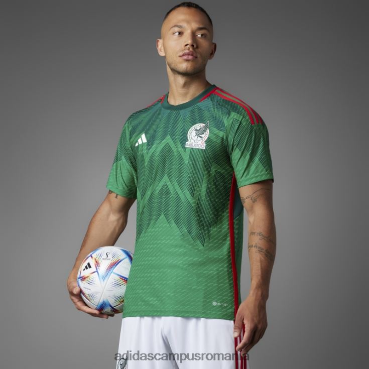 adidas campus romania Mexic 22 acasă tricou autentic verde bărbați verde J266N25582