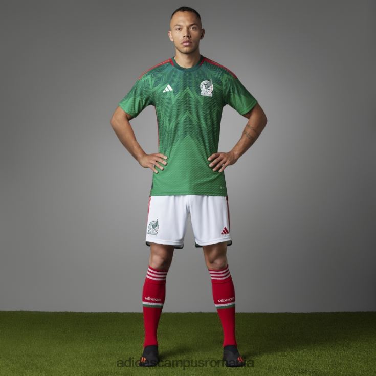adidas campus romania Mexic 22 acasă tricou autentic verde bărbați verde J266N25582
