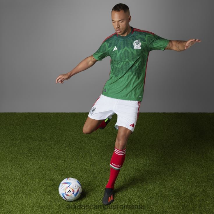 adidas campus romania Mexic 22 acasă tricou autentic verde bărbați verde J266N25582