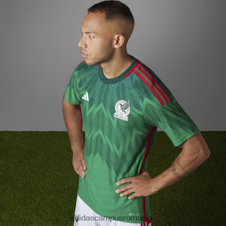 adidas campus romania Mexic 22 acasă tricou autentic verde bărbați verde J266N25582