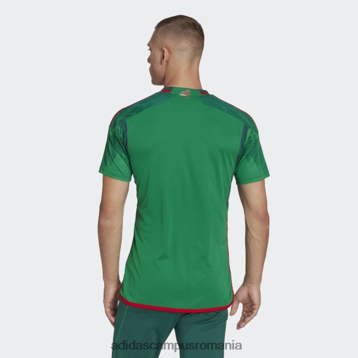 adidas campus romania Mexic 22 tricou acasă verde fierbinte bărbați verde J266N25479