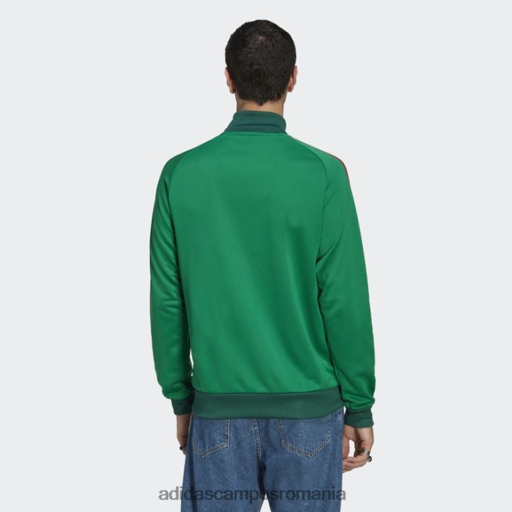 adidas campus romania Mexic 3 dungi sport top verde bărbați verde J266N26062