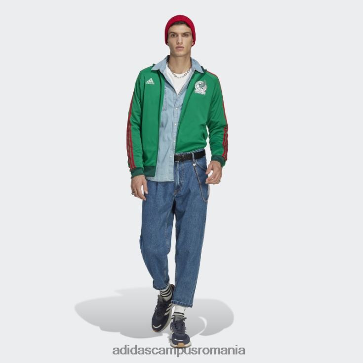 adidas campus romania Mexic 3 dungi sport top verde bărbați verde J266N26062