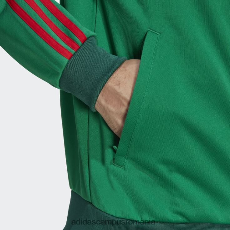 adidas campus romania Mexic 3 dungi sport top verde bărbați verde J266N26062