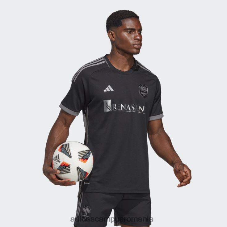 adidas campus romania Nashville sc 23/24 deplasare tricou autentic negru bărbați negru J266N213244