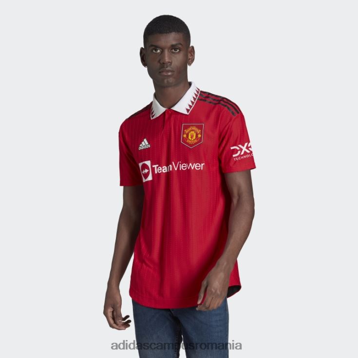 adidas campus romania Real Red Manchester United 22/23 home tricou autentic adidas bărbați roșu adevărat J266N213101
