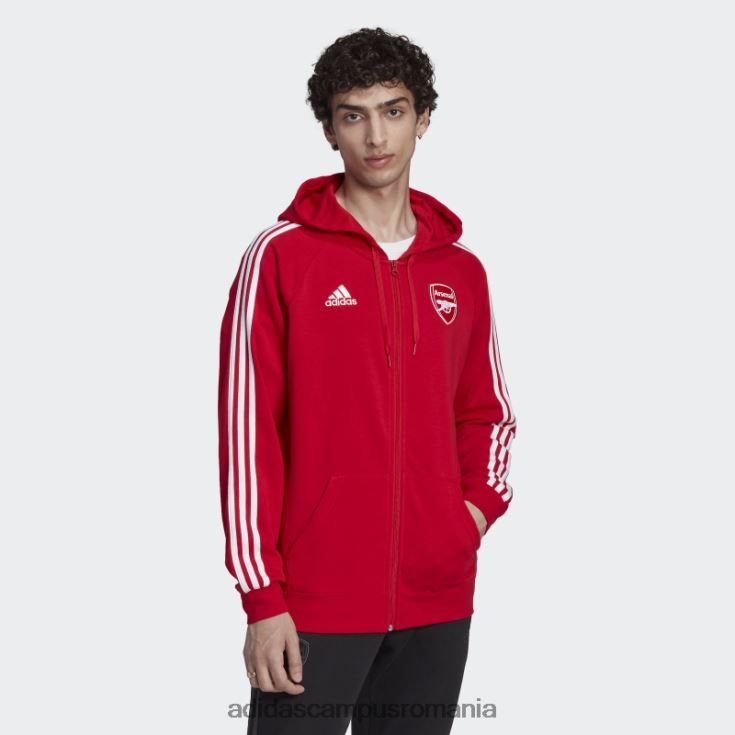 adidas campus romania Scarlet arsenal dna 3-stripes hanorac cu fermoar complet adidas bărbați stacojiu J266N213455