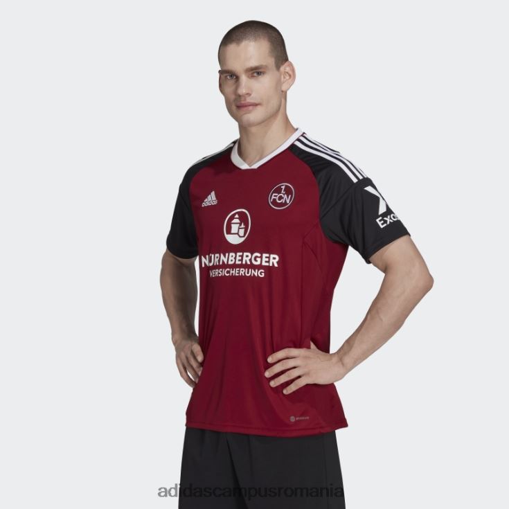 adidas campus romania Tricou acasă fc Nürnberg 22/23 visiniu bărbați visiniu/negru J266N214090