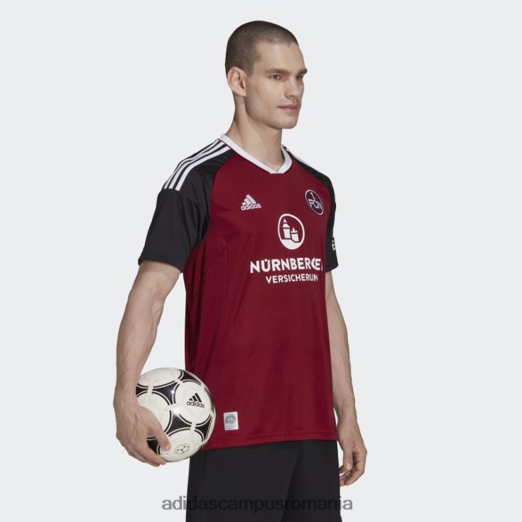adidas campus romania Tricou acasă fc Nürnberg 22/23 visiniu bărbați visiniu/negru J266N214090