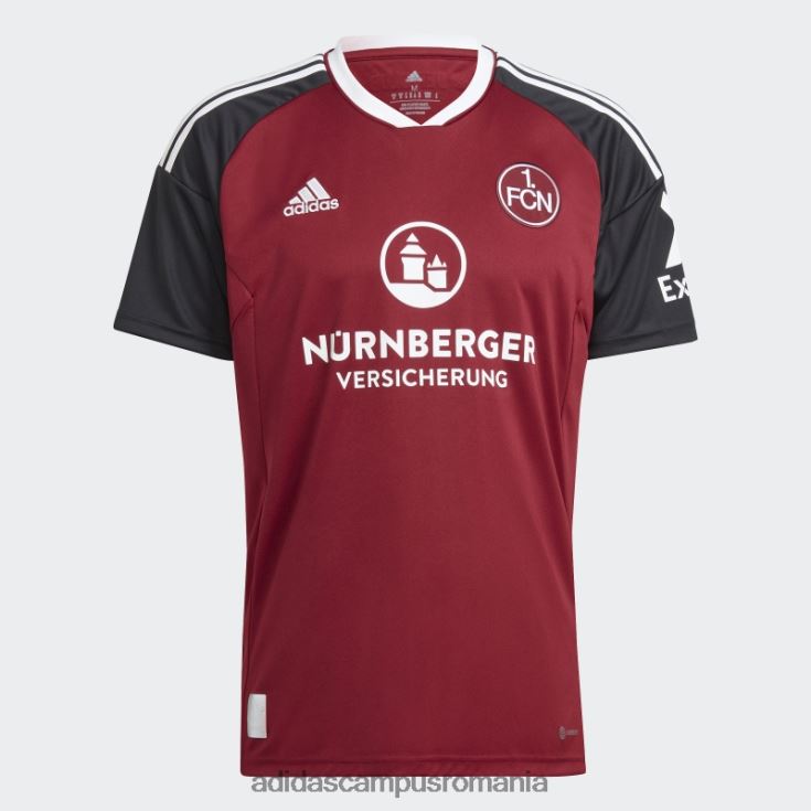 adidas campus romania Tricou acasă fc Nürnberg 22/23 visiniu bărbați visiniu/negru J266N214090