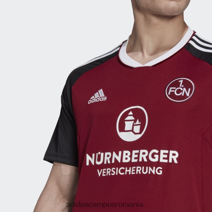 adidas campus romania Tricou acasă fc Nürnberg 22/23 visiniu bărbați visiniu/negru J266N214090