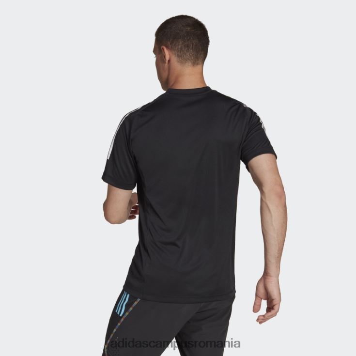 adidas campus romania Tricou grafic negru Tiro 23 Pro cu mânecă scurtă bărbați negru J266N26857