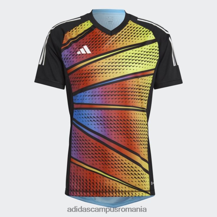 adidas campus romania Tricou grafic negru Tiro 23 Pro cu mânecă scurtă bărbați negru J266N26857